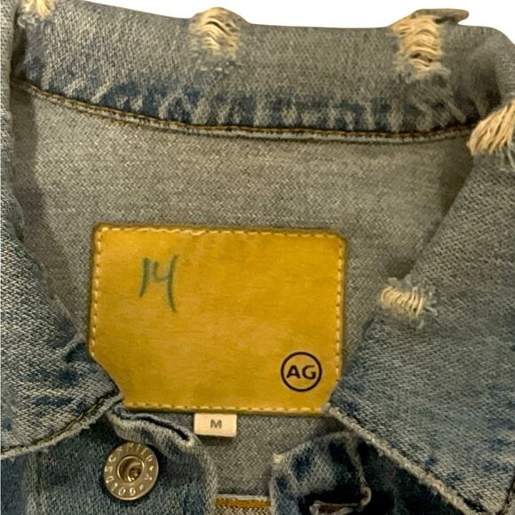 AG Nancy Denim Jacket Adriano Goldschmied - Picture 7 of 8